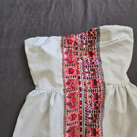 Roxy Strapless Beaded Dress Size S - Picture 2 of 6